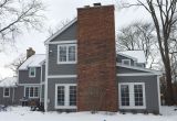 James Hardie Aged Pewter Shingles James Hardie Siding In Aged Pewter with Arctic White Trim