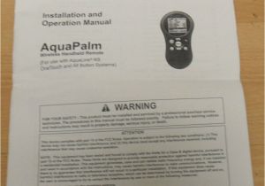 Jandy Aqualink Rs Owner S Manual Jandy Aqualink Rs Aquapalm Wireless Remote Installation