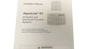 Jandy Aqualink Rs Owner S Manual Jandy Installation Owner 39 S Manual Aqualink Rs Onetouch All