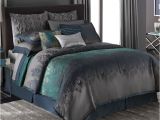 Jennifer Lopez Peacock Bedding Jennifer Lopez Exotic Plume Peacock Feather Teal Queen