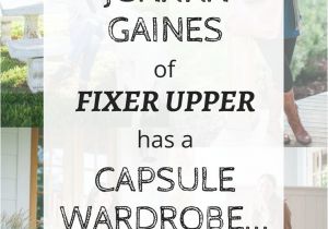 Joanna Gaines Capsule Wardrobe Joanna Gaines Of Fixer Upper Has A Capsule Wardrobe