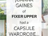 Joanna Gaines Capsule Wardrobe Magnolia Journal if Joanna Gaines Of Fixer Upper Had A Capsule Wardrobe
