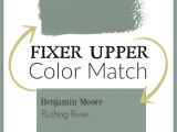 Joanna Gaines Paint Colors Matched to Benjamin Moore Fixer Upper Paint Colors Magnolia Home Paint Color Matched to