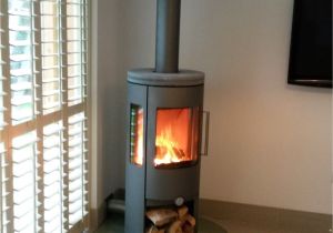 Jotul Gas Stoves Prices Sale Dan Skan Nuro 120 with Side Glass Log Store and soapstone top Plate