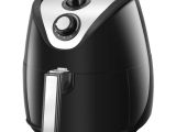 Kalorik Air Fryer Oven Reviews Shop Kalorik Eat Smart Black Stainless Steel 2 3 Quart Air