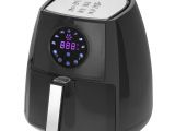 Kalorik Digital Air Fryer Reviews Kalorik 3 2 Qt Digital Display Air Fryer In Black Ft