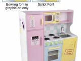 Kidkraft Large Pastel Kitchen Replacement Parts Kidkraft Personalized Deluxe Pastel Play Kitchen Play