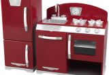 Kidkraft Red Retro Kitchen Replacement Parts Pleasant Vintage Kitchen Set White Ks Raft Red Retro