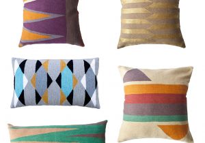 Kilim Pillows Pottery Barn February Must Haves Geometric Pillow Pillows and Traditional