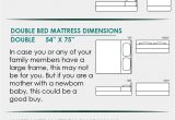 King Size Bed Dimensions Vs Queen Mattress Size Chart Single Double King or Queen What Do they