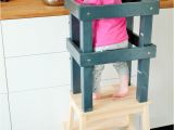 Kitchen Helper Stool Ikea Diy Diy Hochstuhl Lernturm Fur Kleinkinder Lernturm Pinterest