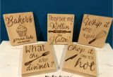 Kitchen Wood Sign Sayings Set Of Five Kitchen Quotes Funny Kitchen Signs Wood Kitchen