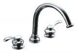 Kohler Roman Tub Faucet Rough In Valve Kohler Fairfax Polished Chrome Traditional Lever Handle