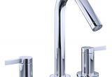 Kohler Roman Tub Faucet Rough In Valve Kohler Stillness 2 Handle Deck Mount Roman Tub Faucet In