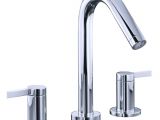 Kohler Roman Tub Faucet Rough In Valve Kohler Stillness 2 Handle Deck Mount Roman Tub Faucet In