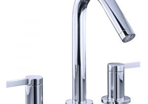 Kohler Roman Tub Faucet Rough In Valve Kohler Stillness 2 Handle Deck Mount Roman Tub Faucet In