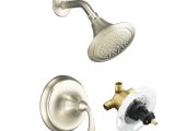 Kohler Rough In Valve Shower Kohler forte Brushed Nickel Shower Faucet Rough Valve