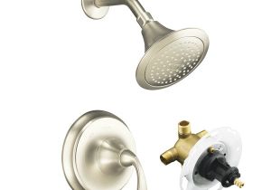 Kohler Rough In Valve Shower Kohler forte Brushed Nickel Shower Faucet Rough Valve