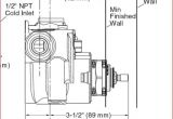 Kohler Shower Valve Rough In Depth Kohler K 2972 Shower Valve Install Doityourself Com