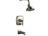 Kohler Tub Rough In Valve Kohler 1317v Revival Brushed Nickel Tub and Shower Faucet