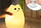 Kuchi Kopi Night Light Ikea Amazon Com Mystery Cat Night Light for Kids soft Silicone Led Baby
