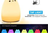 Kuchi Kopi Night Light Ikea Amazon Com Mystery Cat Night Light for Kids soft Silicone Led Baby