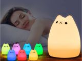 Kuchi Kopi Night Light Ikea Amazon Com Mystery Cat Night Light for Kids soft Silicone Led Baby