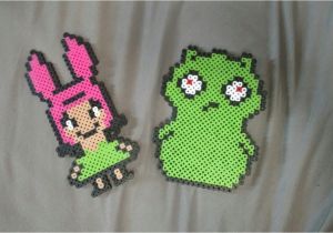 Kuchi Kopi Night Light Ikea Louise Belcher and Kuchi Kopi Perler Beads Design Perler Beads