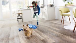 Laminate Flooring with Pets Waterproof and Scratch Proof Laminate Flooring