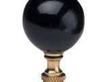 Lamp Finials Home Depot Mario Industries Black Round Ceramic Ball Lamp Finial Pc64