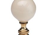 Lamp Finials Home Depot Mario Industries Ivory Ceramic Ball Lamp Finial Pc64 124