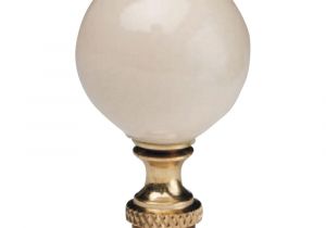 Lamp Finials Home Depot Mario Industries Ivory Ceramic Ball Lamp Finial Pc64 124