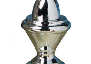 Lamp Finials Home Depot Mario Industries Polished Nickel Acorn Lamp Finial P1