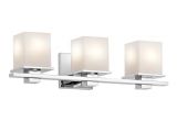 Lamps Plus Bathroom Vanity Lights Tully 3 Light 6 5 In Chrome Square Vanity Light Ideas for the