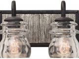 Lamps Plus Led Vanity Lights Bainbridge 8 High Black Iron 2 Light Wall Sconce 23n35 Lamps