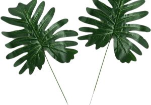 Large Fake Palm Trees for Sale Amazon Com Becor Artificial Palm Leaves Fake Greenery Leaf Plant