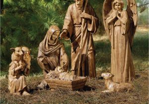 Large Outdoor Nativity Sets Hobby Lobby Half Size Poly Resin Nativity