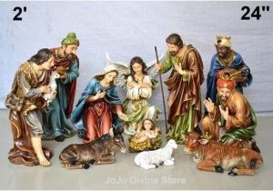 Large Polystone Nativity Set Hobby Lobby 24 Quot Christmas Nativity Set 11pcs Imported Model 2 at