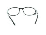 Leather Side Shields for Glasses Metal Full Frame Radiation Glasses with Slim Side Shields Rg 525