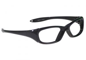 Leather Side Shields for Glasses Rg Mx30 Wrap Style Radiation Glasses