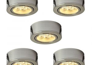 Led Puck Lights 120v Home Depot Illume Lighting Illume Kit Of 5x 120v Plastic Led Pucks