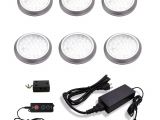 Led Puck Lights 120v Home Depot Macleds Led Under Cabinet Low Profile Puck Light Kit 6