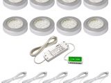 Led Puck Lights 12v Home Depot Sensio 1 65 Watt Led Warm White Puck Kit 8 Pack