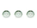 Led Puck Lights at Home Depot Commercial Electric 2 99 In Led Silver Battery Operated