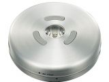 Led Puck Lights at Home Depot Commercial Electric 3 3 In Led Brushed Nickel Puck Light