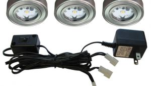 Led Puck Lights at Home Depot Enviro Satin Nickel Metal Led Puck Light 3 Pack I