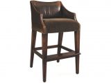 Lee Industries Campaign Bar Stool Lee Industries Bar and Game Room Leather Campaign Bar