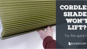 Levolor Cordless Blinds Won T Go Up Customer Service Faq My Cordless Cellular Shades aren 39 T