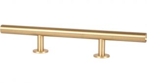 Lewis Dolin Bar Pull Brushed Brass Cabinet Pulls Roselawnlutheran