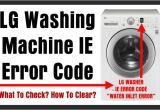 Lg Washing Machine Le Error How to Reset Samsung Washing Machine Error Codes Autos Post